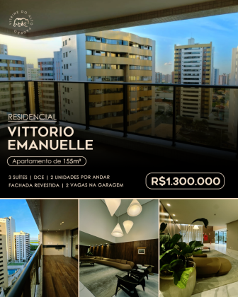 Apartamento no Vittorio Emanuele – Garcia / Jardins, Aracaju-SE