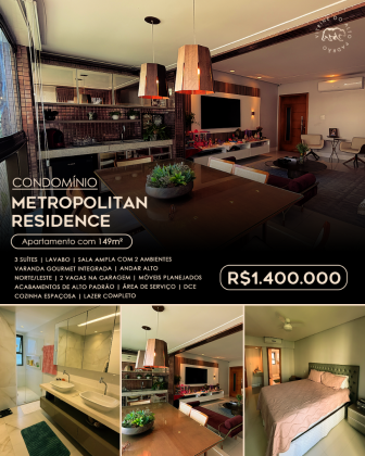 Metropolitan Residence Sua oportunidade Única de Morar no Garcia !