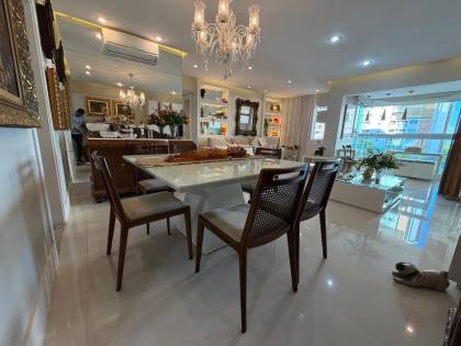 Apartamento reformado no Jardins de Londres | 111m² | Sombra total.