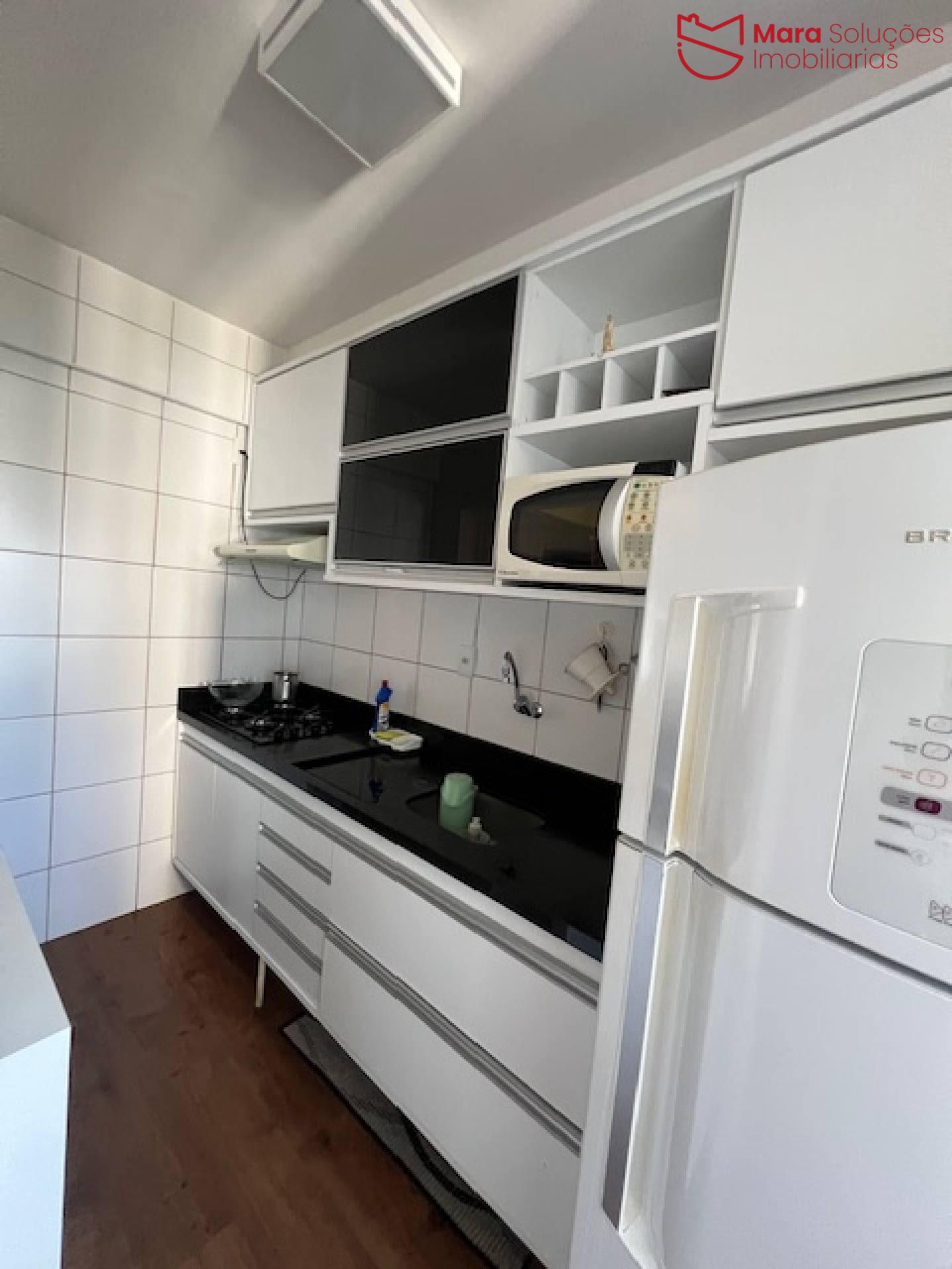 Apartamento quarto e sala mobiliado no condomínio Mandala