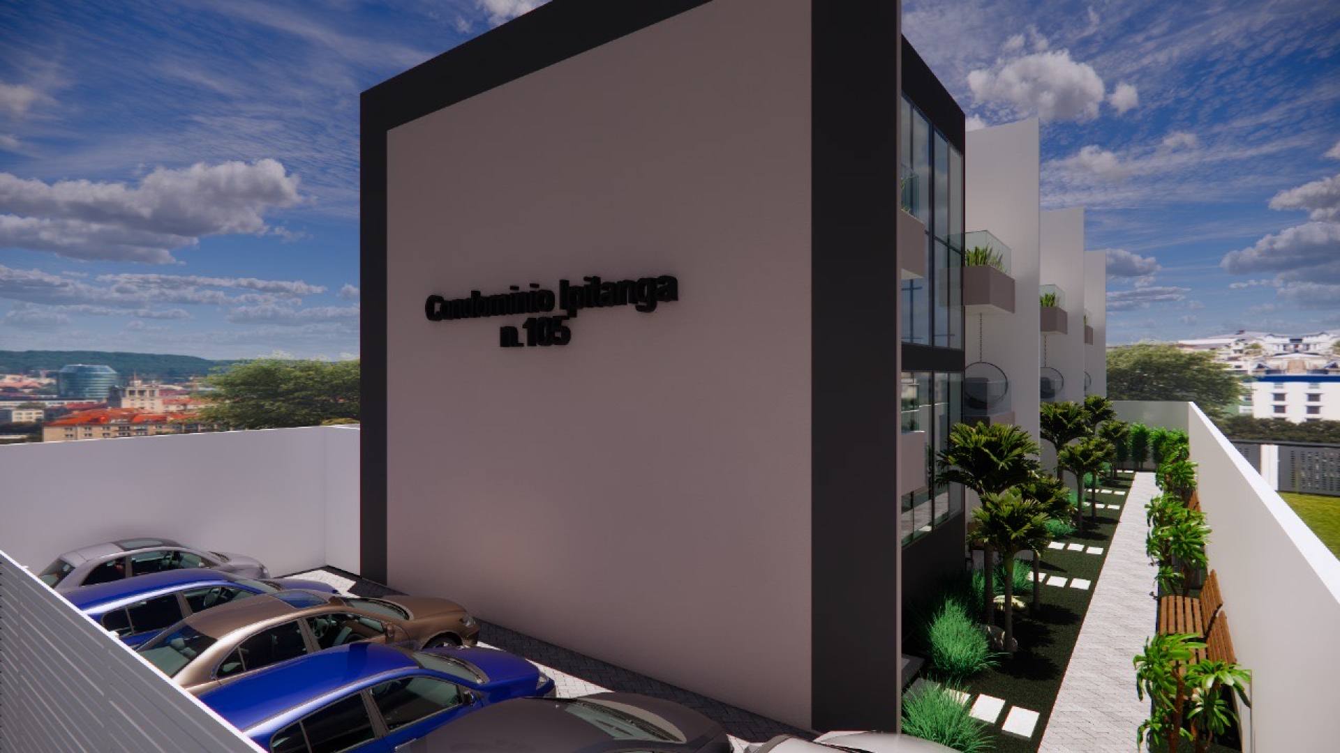 Triplex 3 suítes + quarto térreo em Alameda fechada - Lauro de Freitas