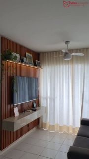 Apartamento com 2/4 sendo suite, á venda no cond. Bosque da Aldeia.