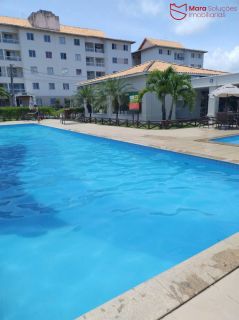 Apartamento com 55m, 2/4 para alugar em Camaçari - BA.