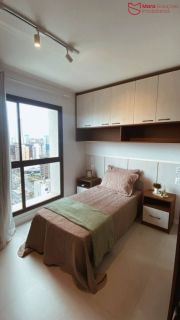 STUDIO INCRÍVEL NO CAMINHO DAS ÁRVORES ✨ Último andar | 20,40m² | Pronto para morar