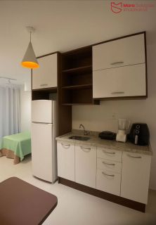 STUDIO INCRÍVEL NO CAMINHO DAS ÁRVORES ✨ Último andar | 20,40m² | Pronto para morar
