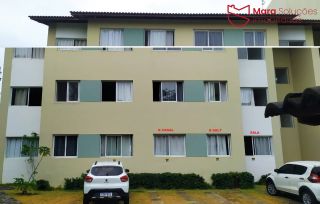 Apartamento 2/4 Miragem Buraquinho - Nascente Total.