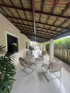 Casa térrea no condomínio Maanaim - Abrantes 3/4 sendo uma suíte com ENERGIA SOLAR.