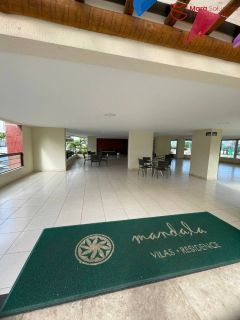 Apartamento 1/4 mobiliado no Mandala Villas Residence.