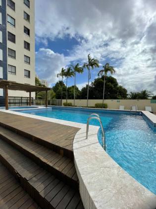 Apartamento 1/4 mobiliado no Mandala Villas Residence.