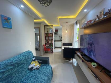 VENDO APARTAMENTO 2/4 COM AREA GARDEN NO SOLAR DAS FLORES