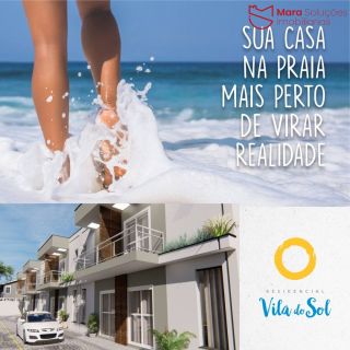 Casa Duplex 3 suítes - 300m da orla de Vilas do Atlântico - Lauro de Freitas.