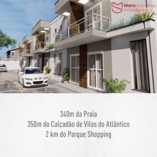 Casa Duplex 3 suítes - 300m da orla de Vilas do Atlântico - Lauro de Freitas.