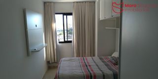 Cobertura duplex Semi mobiliada no cond. Mare nostrum.