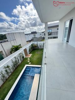 LOCAÇÃO | CASA MOBILIADA E FINAMENTE DECORADA | ALPHAVILLE LITORAL NORTE II