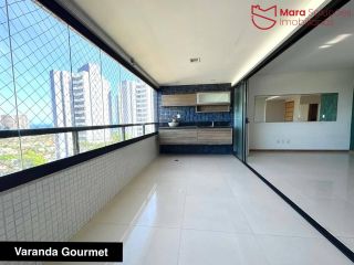 Apartamento com 4/4 Alto Padrão com Vista Mar – Patamares.