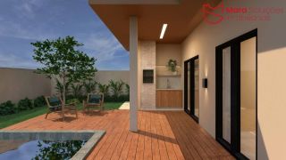 Casa térrea,3 suítes no NATURAVILLE I em Vilas de Abrantes.