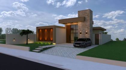 Casa térrea,3 suítes no NATURAVILLE I em Vilas de Abrantes.