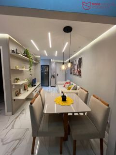 Apartamento mobiliado 2/4 no Solar de Villas.