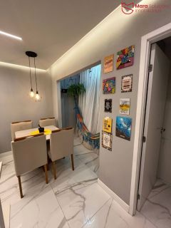 Apartamento mobiliado 2/4 no Solar de Villas.