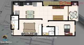 Apartamento moderno próximo ao Parque Shopping Bahia.