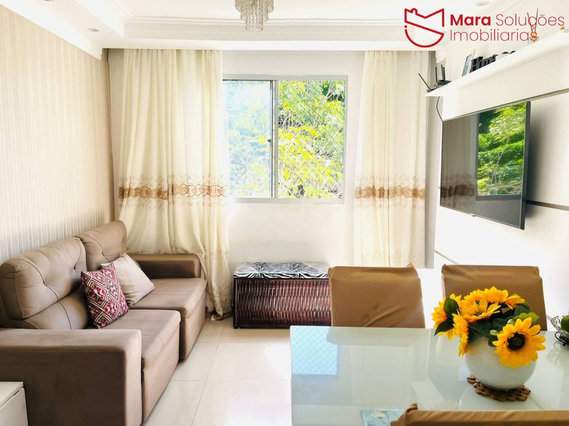 Apartamento semi mobiliado segundo andar nascente!