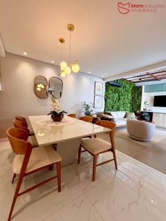 Belíssima casa duplex, nova, nascente, 4/4 e alto padrão de acabamento, em condomínio fechado!