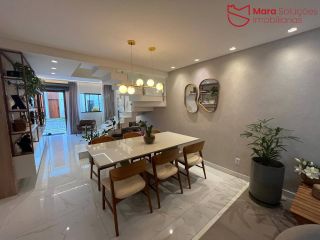 Belíssima casa duplex, nova (2 anos de construção), nascente, com 155 m², localizada em condomínio fechado, na melhor região de Vilas do Atlântico / Lauro de Freitas.