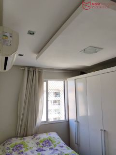 Apartamento 2/4 para venda com varanda Reserva Parque.