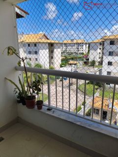 Apartamento 2/4 para venda com varanda Reserva Parque.