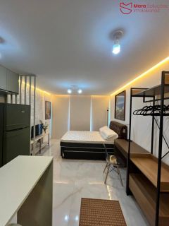 STUDIO DECORADO | VISTA MAR PERMANENTE | 6º ANDAR | R$720.000,00.