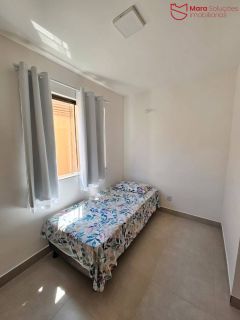 Apartamento térreo 2/4 mobiliado com garden, nascente e infraestrutura completa em Vilas do Atlântico.