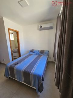 Apartamento térreo 2/4 mobiliado com garden, nascente e infraestrutura completa em Vilas do Atlântico.