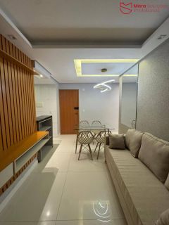 Apartamento 2 quartos mobiliado à venda no Spazio Soberano – Buraquinho – Lauro de Freitas – R$ 380 mil