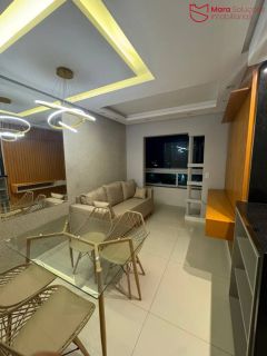 Apartamento 2 quartos mobiliado à venda no Spazio Soberano – Buraquinho – Lauro de Freitas – R$ 380 mil