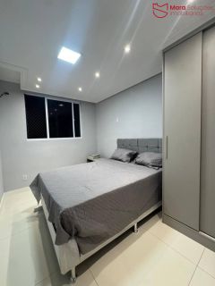 Apartamento 2 quartos mobiliado à venda no Spazio Soberano – Buraquinho – Lauro de Freitas – R$ 380 mil