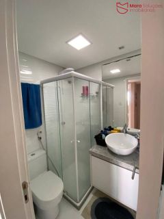 Apartamento no condomínio Atlântico Ville, 2/4 suite e closet, uma moradia que reflete o espírito vibrante de Jardim Armação.