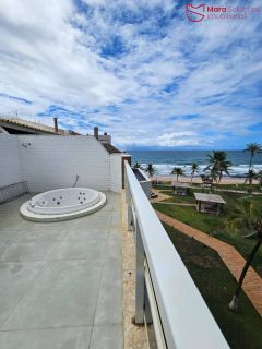 Apartamento com cobertura, vista mar e área gourmet em Vilas do Atlântico.