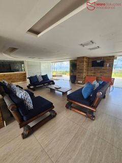 Apartamento com cobertura, vista mar e área gourmet em Vilas do Atlântico.