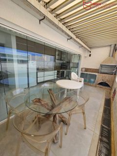 Apartamento com cobertura, vista mar e área gourmet – incluso taxas em Vilas do Atlântico.