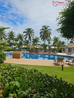 Apartamento com cobertura, vista mar e área gourmet – incluso taxas em Vilas do Atlântico.