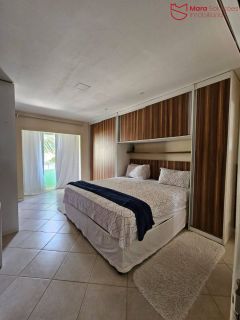 Casa duplex mobiliada  para locação  em ipitanga - frente mar.