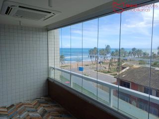 Apartamento a poucos metros da praia com vista mar no Praia do Flamengo – 2/4 com suíte, 68m², todo climatizado, 2 vagas e porteira fechada – pronto para morar!