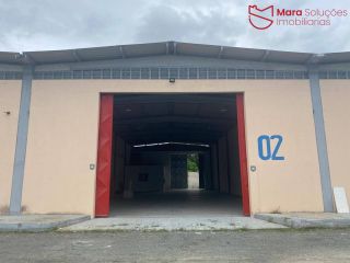 GALPÃO NOVO PARA LOCAÇÃO EM ABRANTES | 380m² | PÉ DIREITO ALTO | EXCELENTE LOCALIZAÇÃO