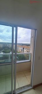 Apartamento 2/4 com varanda, nascente e lazer completo no Condomínio Spazio Soberano.