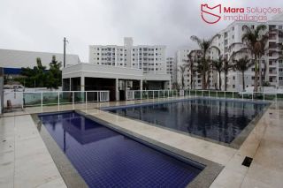 Apartamento 2/4 com varanda, nascente e lazer completo no Condomínio Spazio Soberano.