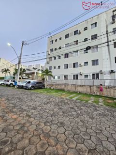Apartamento 2/4 com planejados e porcelanato para aluguel no Parque Solar das Palmeiras.