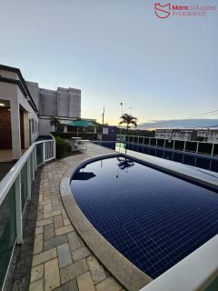 Apartamento 2/4 com planejados e porcelanato para aluguel no Parque Solar das Palmeiras.