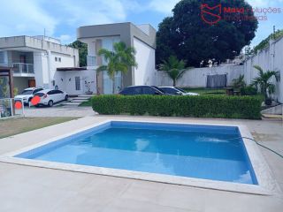 Casa 4/4 com 3 suítes e armários planejados no Residencial Atlantis