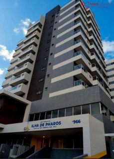 Apartamento 1/4 no Ilha de Pharos - Planejados - Nascente - Infra completa.