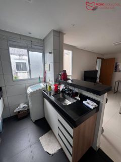 Apartamento 2 Quartos Porteira Fechada no Parque Solar dos Coqueiros | 48 m² | Norte/Sul | Totalmente Mobiliado